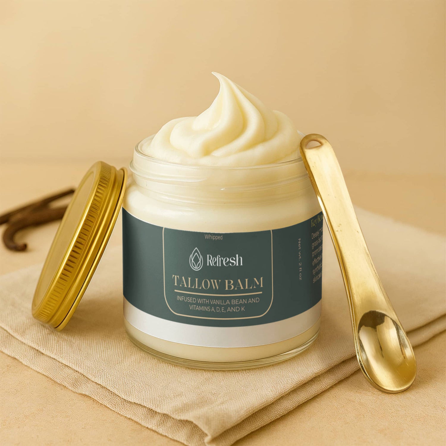Whipped Tallow Vanilla Balm