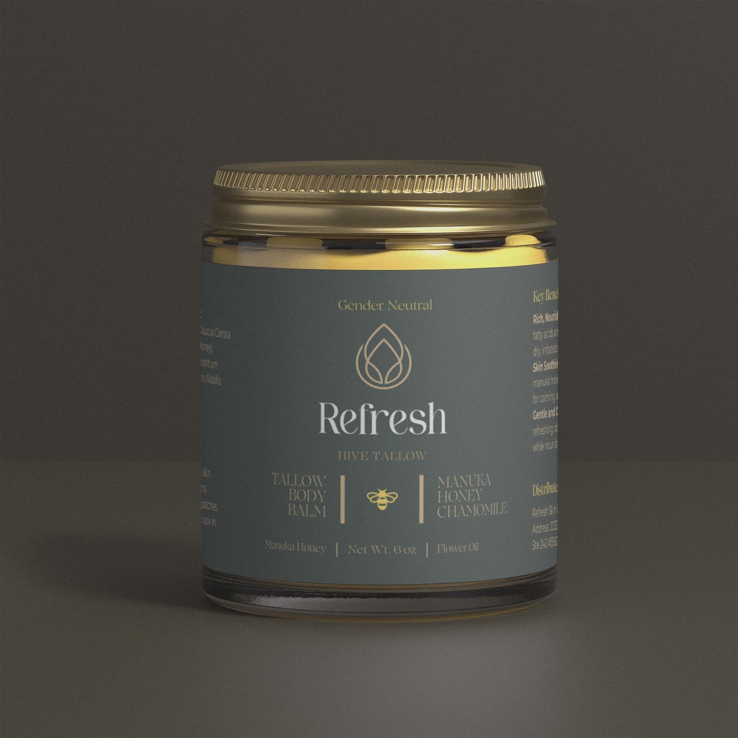 Manuka Honey Chamomile Tallow Body Balm