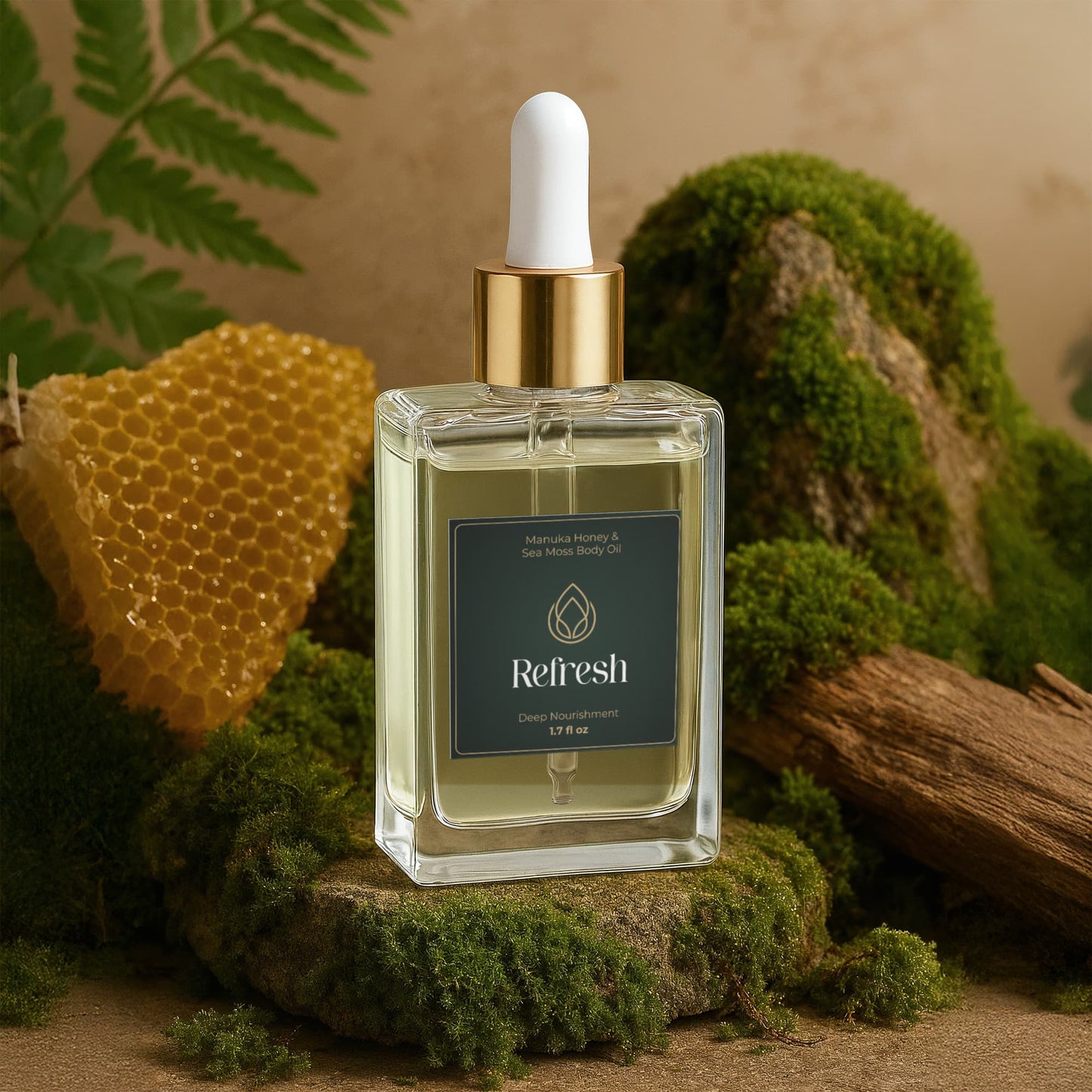 Manuka Honey Sea Moss Body Oil